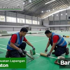 Jasa Pembuatan Lapangan Badminton Bandung