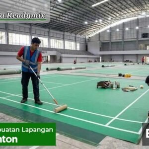 Jasa Pembuatan Lapangan Badminton Banjar