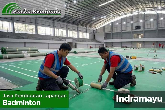 Jasa Pembuatan Lapangan Badminton Indramayu