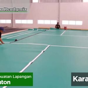 Jasa Pembuatan Lapangan Badminton Karawang