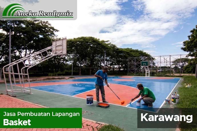 Jasa Pembuatan Lapangan Basket Karawang