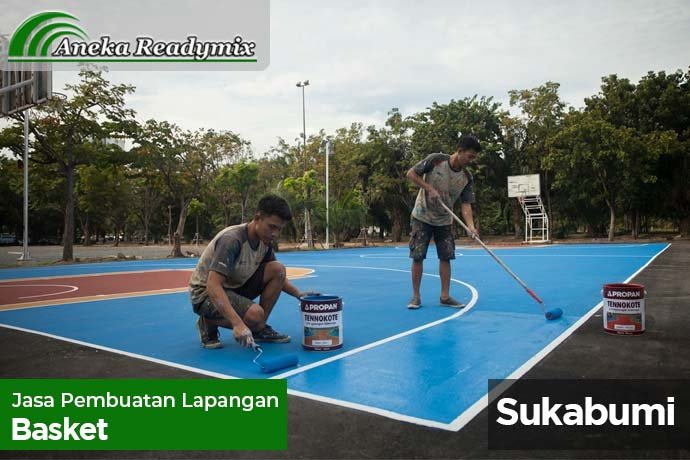 Jasa Pembuatan Lapangan Basket Sukabumi