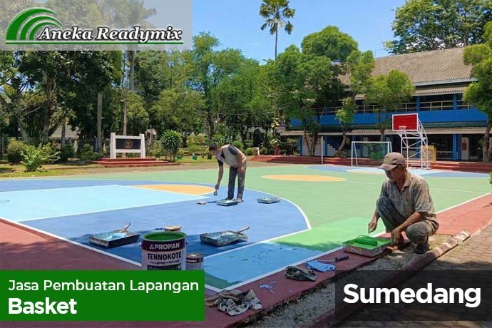 Jasa Pembuatan Lapangan Basket Sumedang